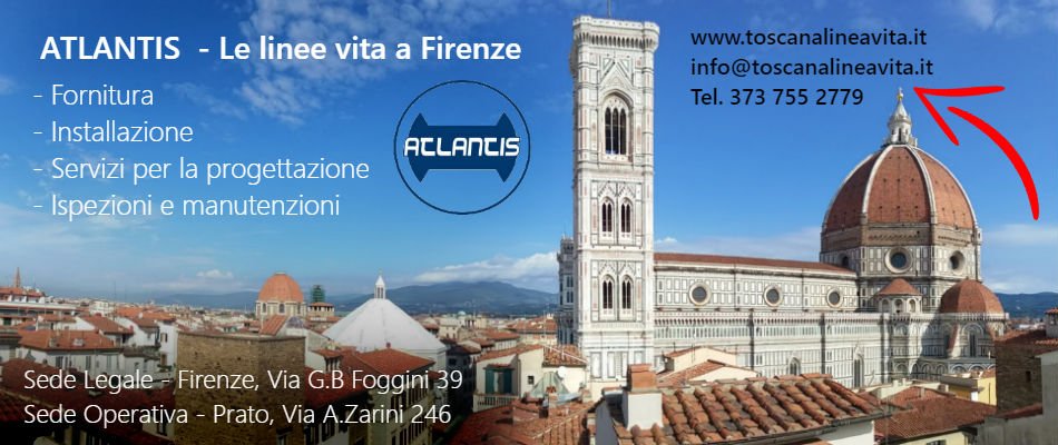 ATLANTIS Linee Vita a Firenze