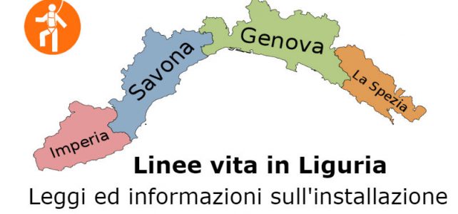 Linee vita in Liguria